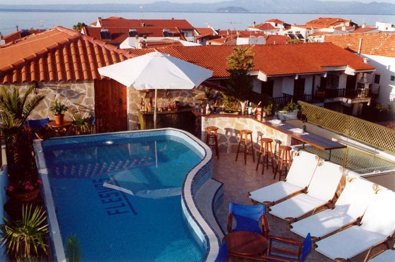 Hotel Flesvos Pefkochori Zewnętrze zdjęcie